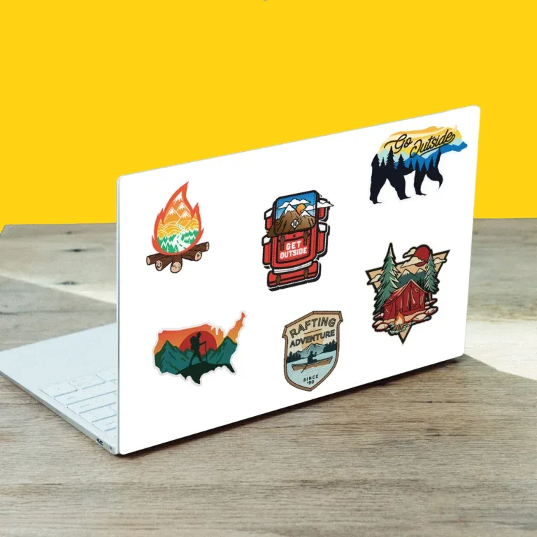 Artwork Turned Into Custom Stickers