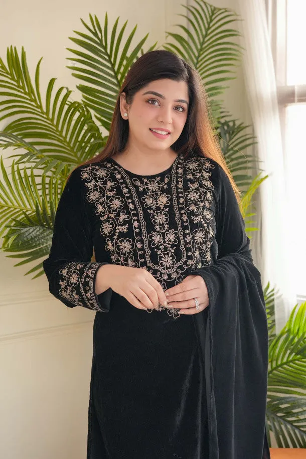 Beautiful Designer Shanya Pure High Quality Velvet Suit Set