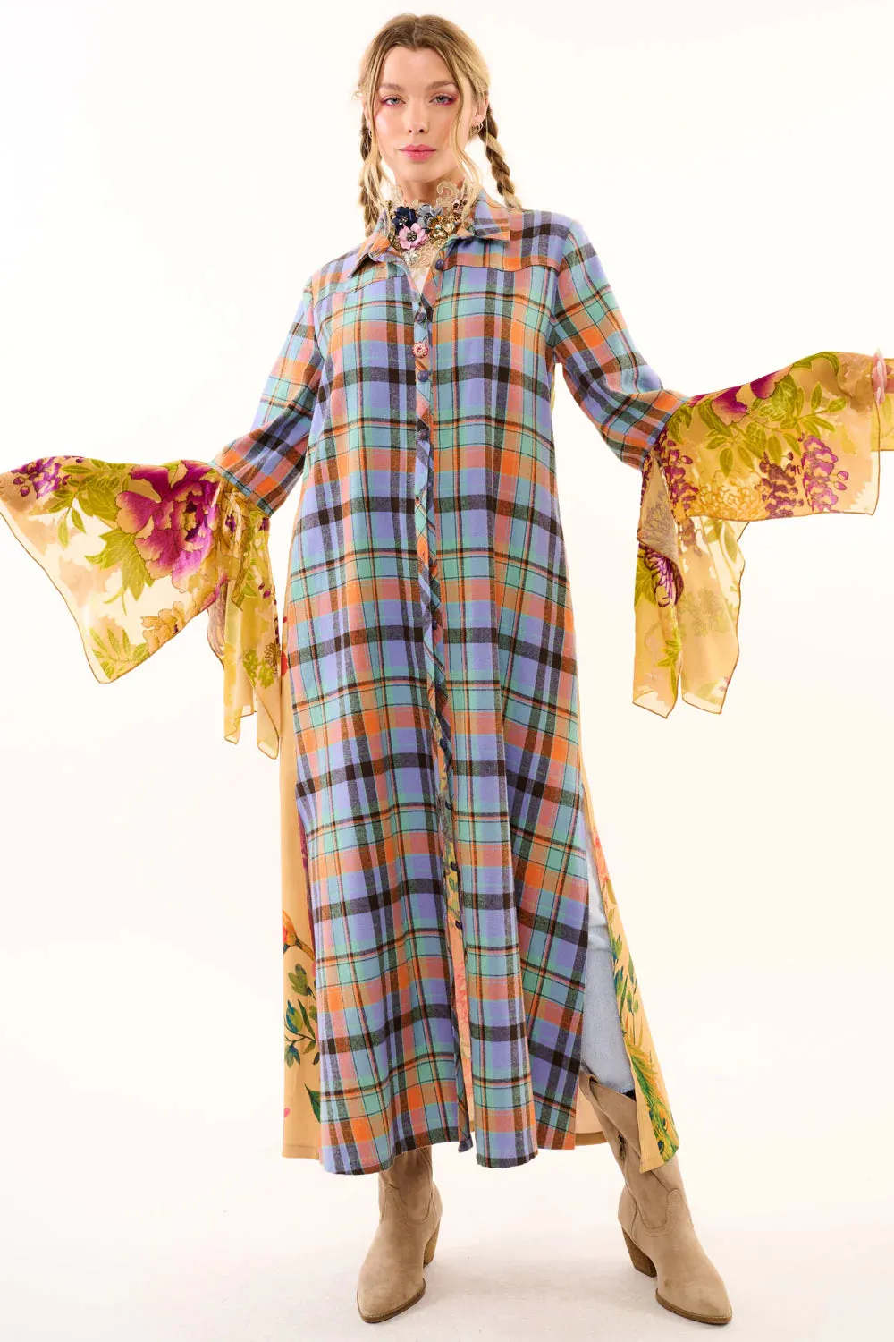 Beautiful Lover Aratta Maxi Duster