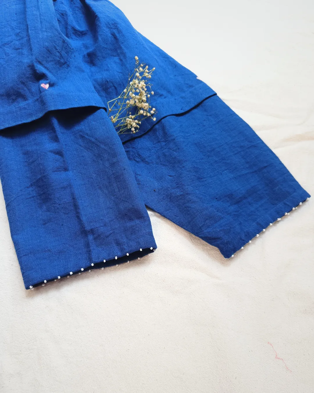 Blue heart top