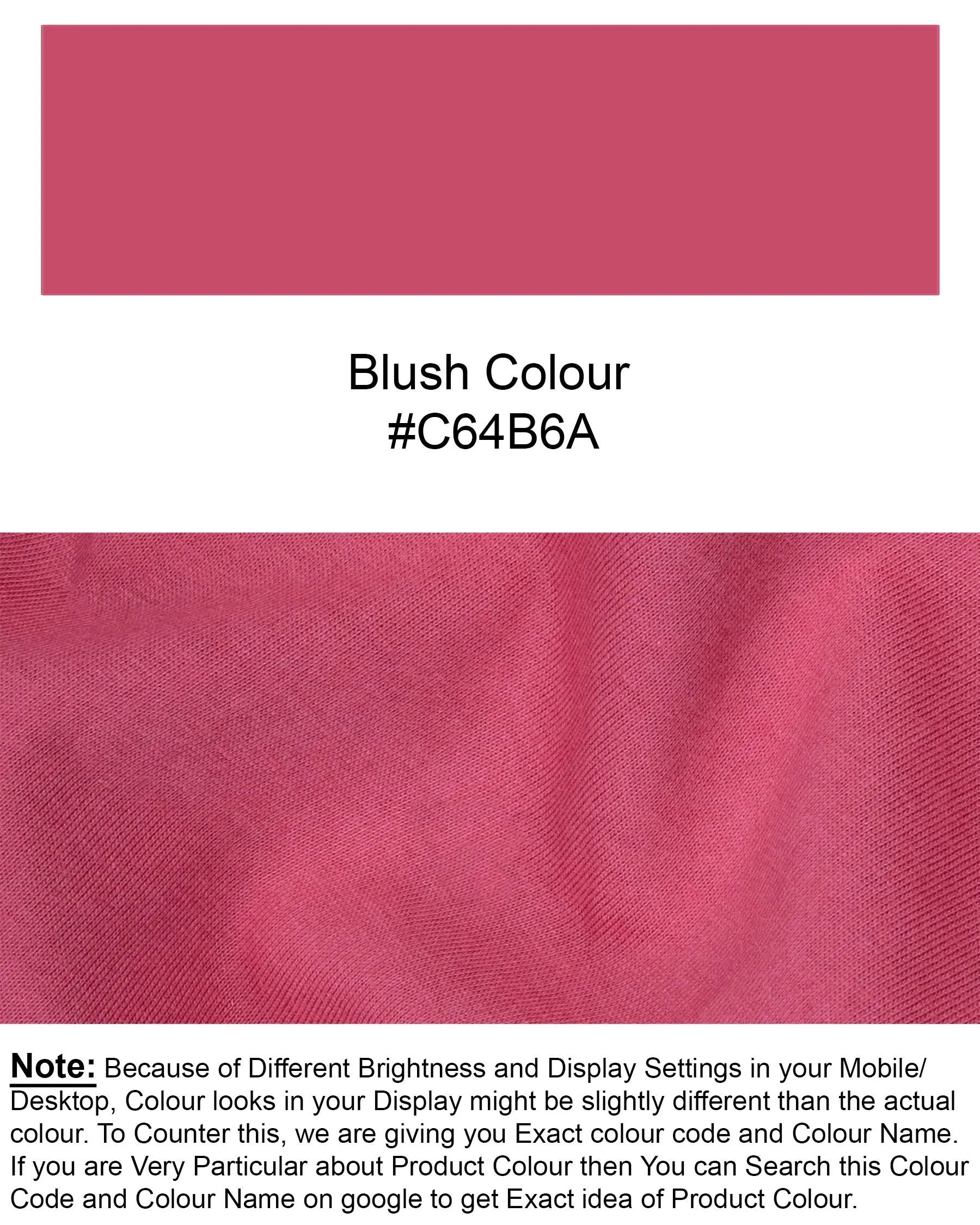 Blush Pink Full Sleeve Super Soft Premium Cotton Sweatshirt