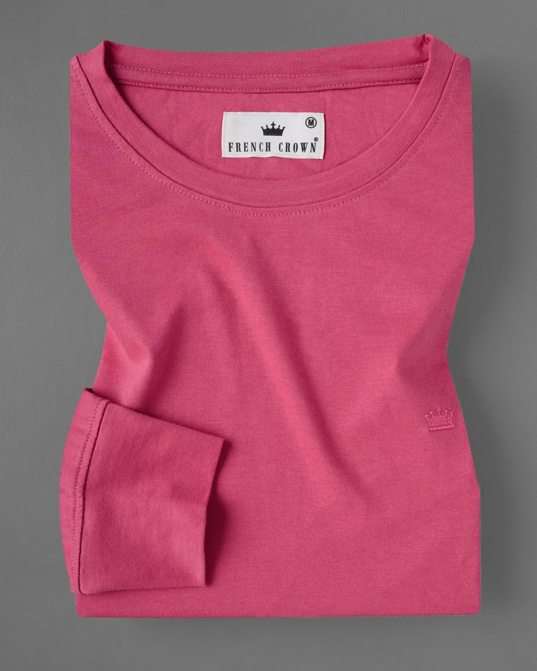 Blush Pink Full Sleeve Super Soft Premium Cotton Sweatshirt