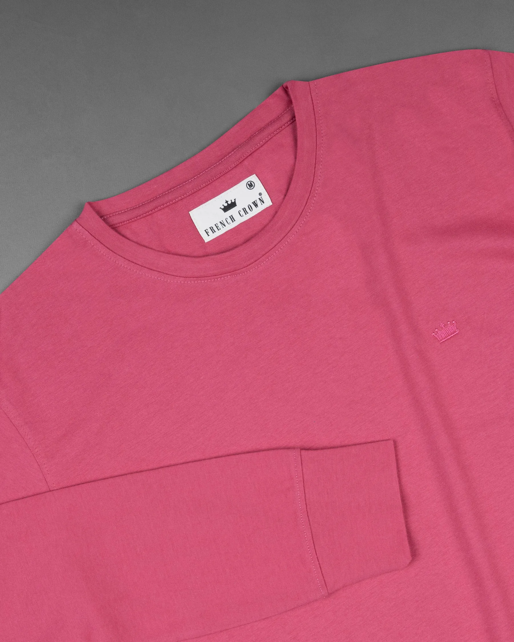 Blush Pink Full Sleeve Super Soft Premium Cotton Sweatshirt
