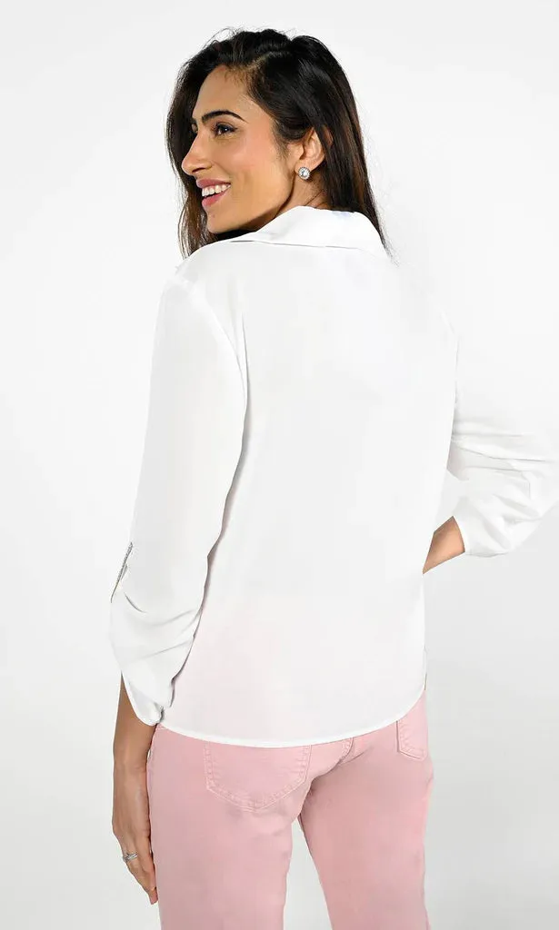 BUTTON UP BLOUSE