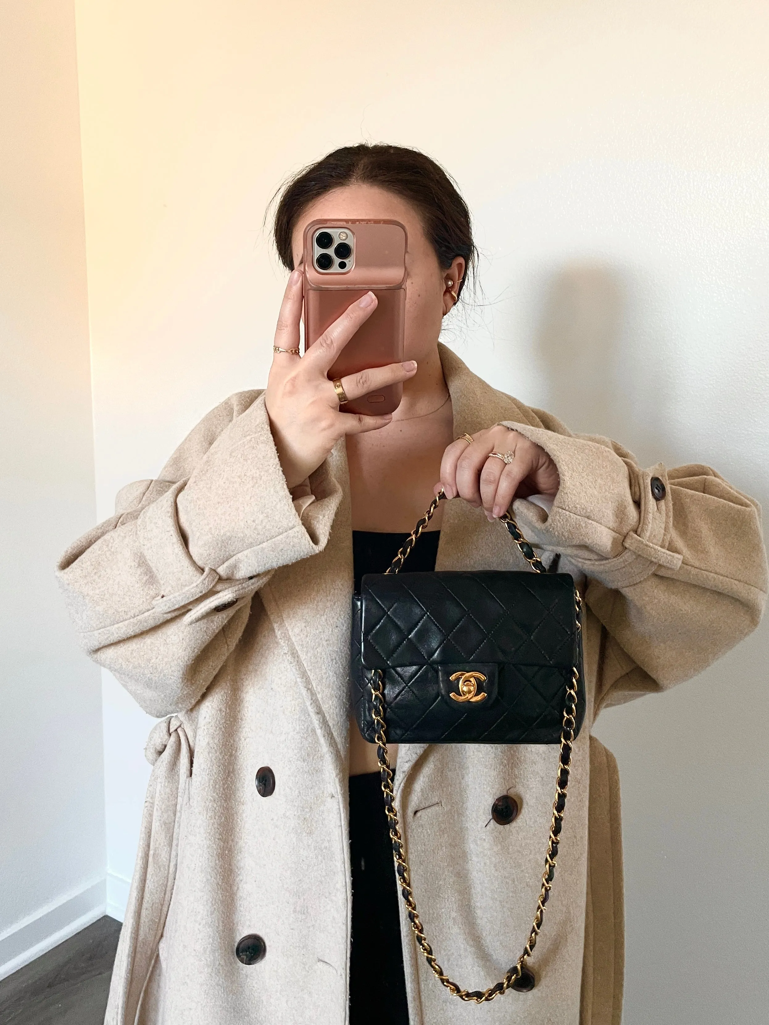 Chanel Timeless Mini Classic Half Flap