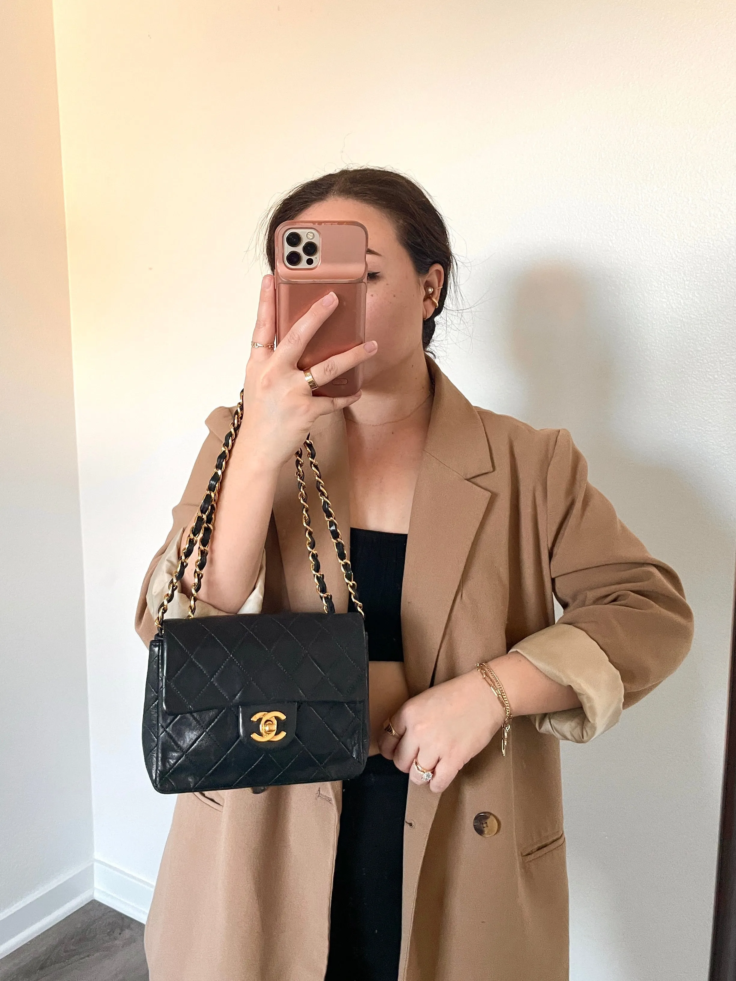 Chanel Timeless Mini Classic Half Flap