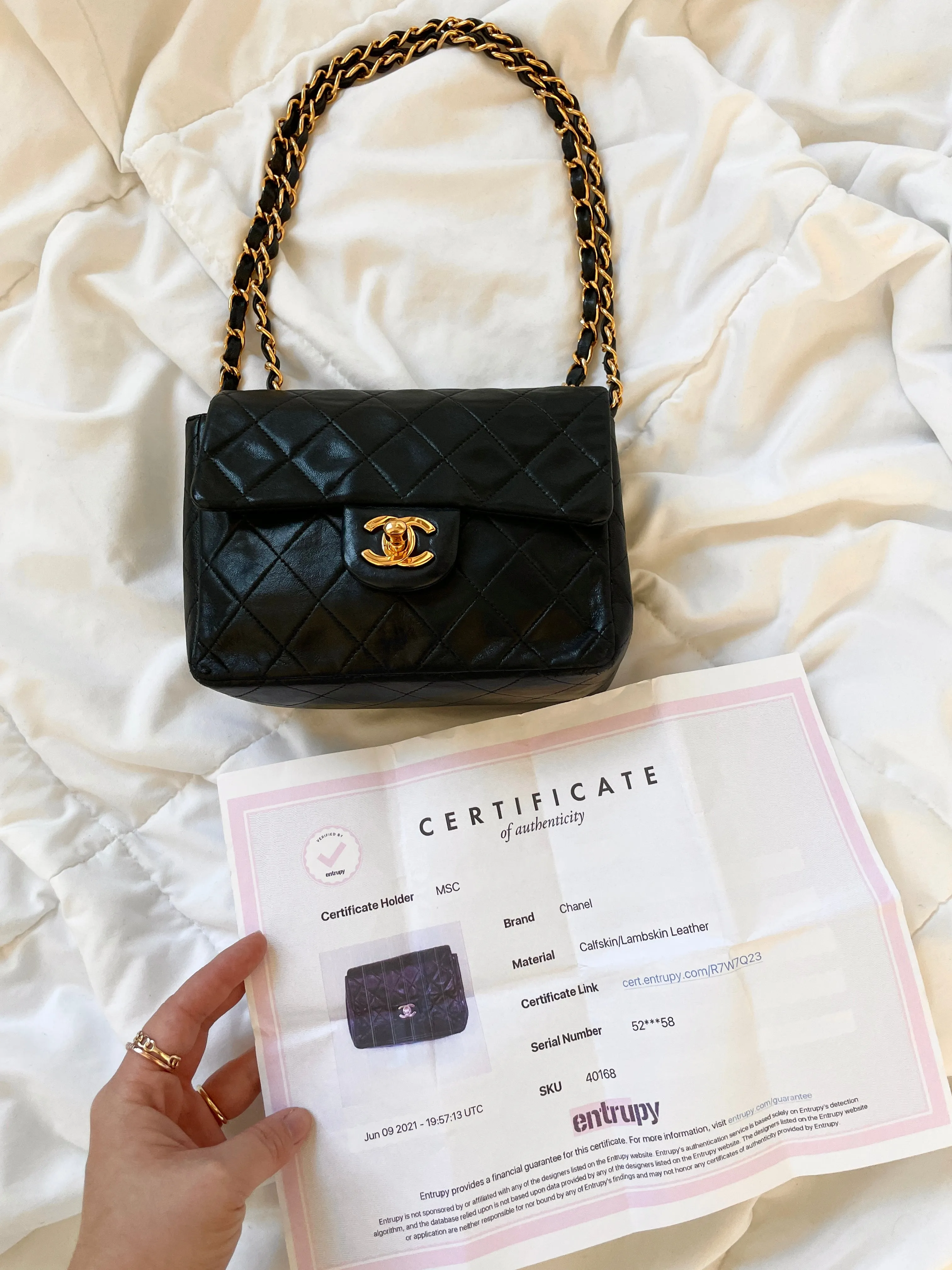Chanel Timeless Mini Classic Half Flap