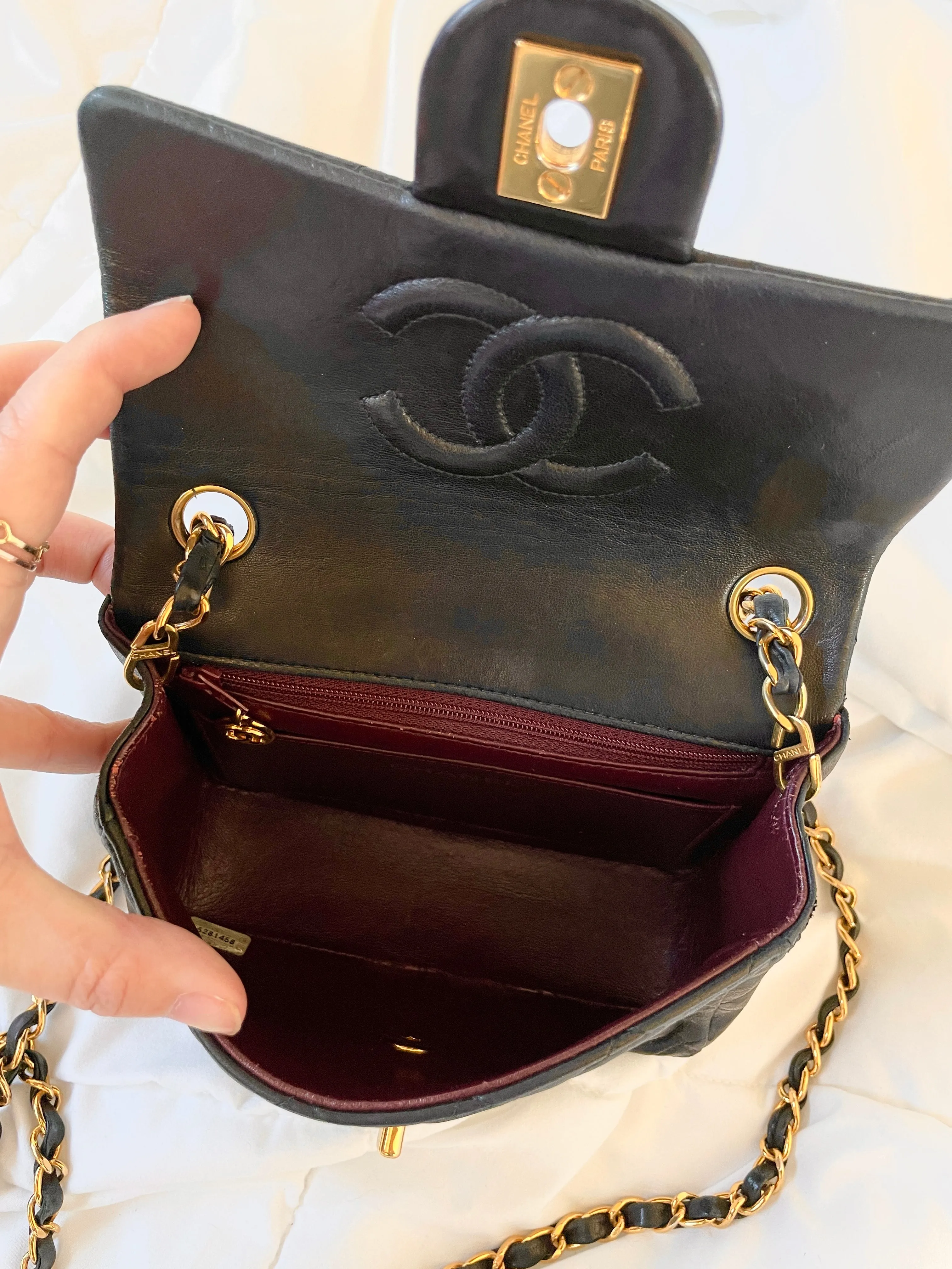 Chanel Timeless Mini Classic Half Flap