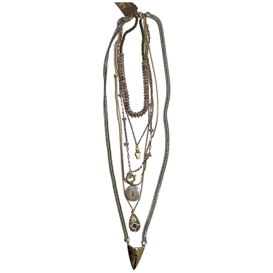 Free People Drover Six Strand Necklace New