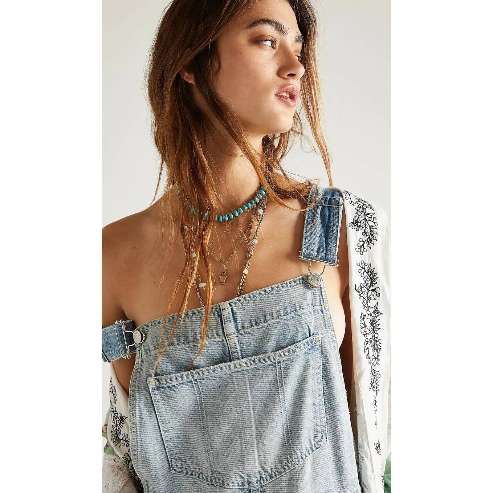 Free People Drover Six Strand Necklace New