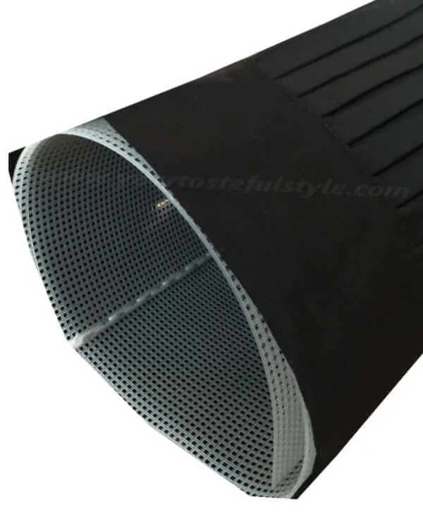 High-quality Japanese Hibachi Chef Tall Hat Set Black Color