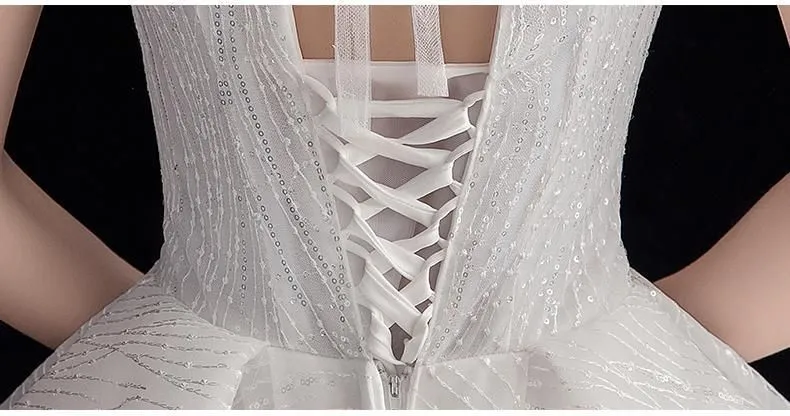 High Quality Luxury Lace Elegant Wedding Dress