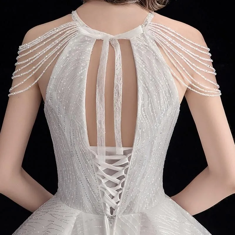 High Quality Luxury Lace Elegant Wedding Dress