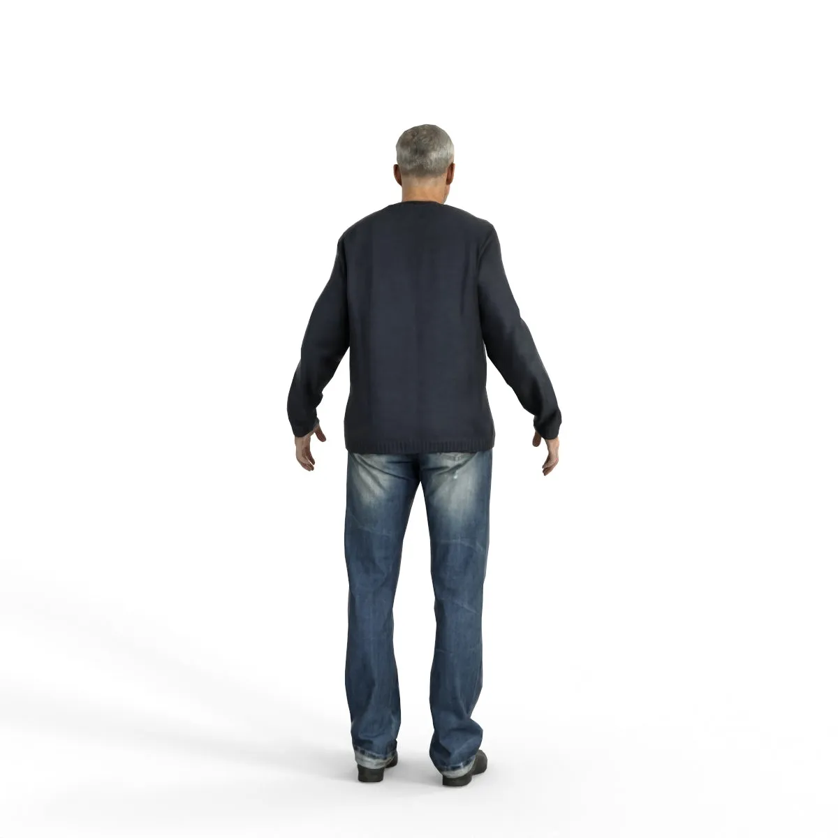 High Quality Rigged 3D Casual Man | cman0342m4 | MAX Human