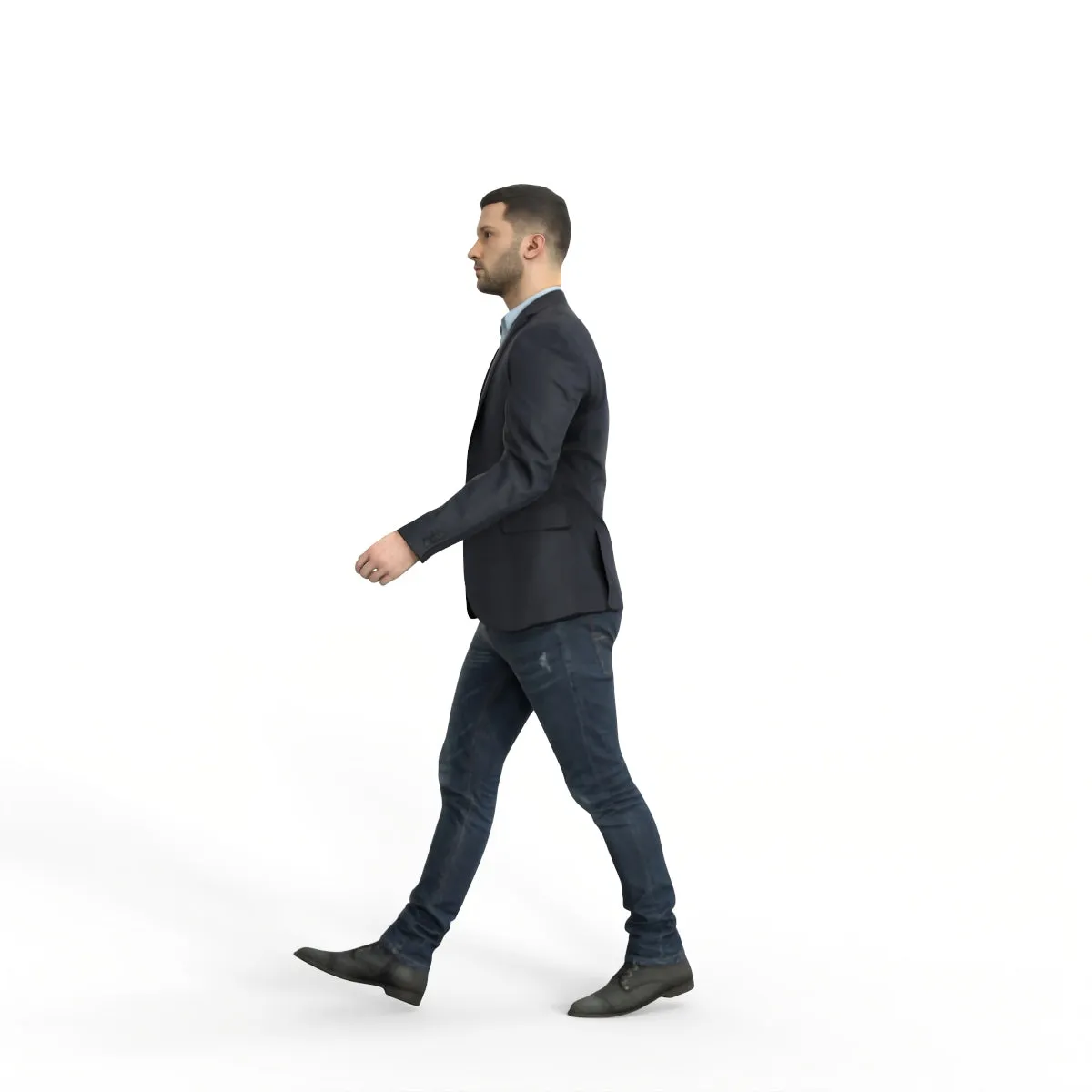 High Quality Rigged 3D Casual Man | grman0002m4 | Rigged 3D Human