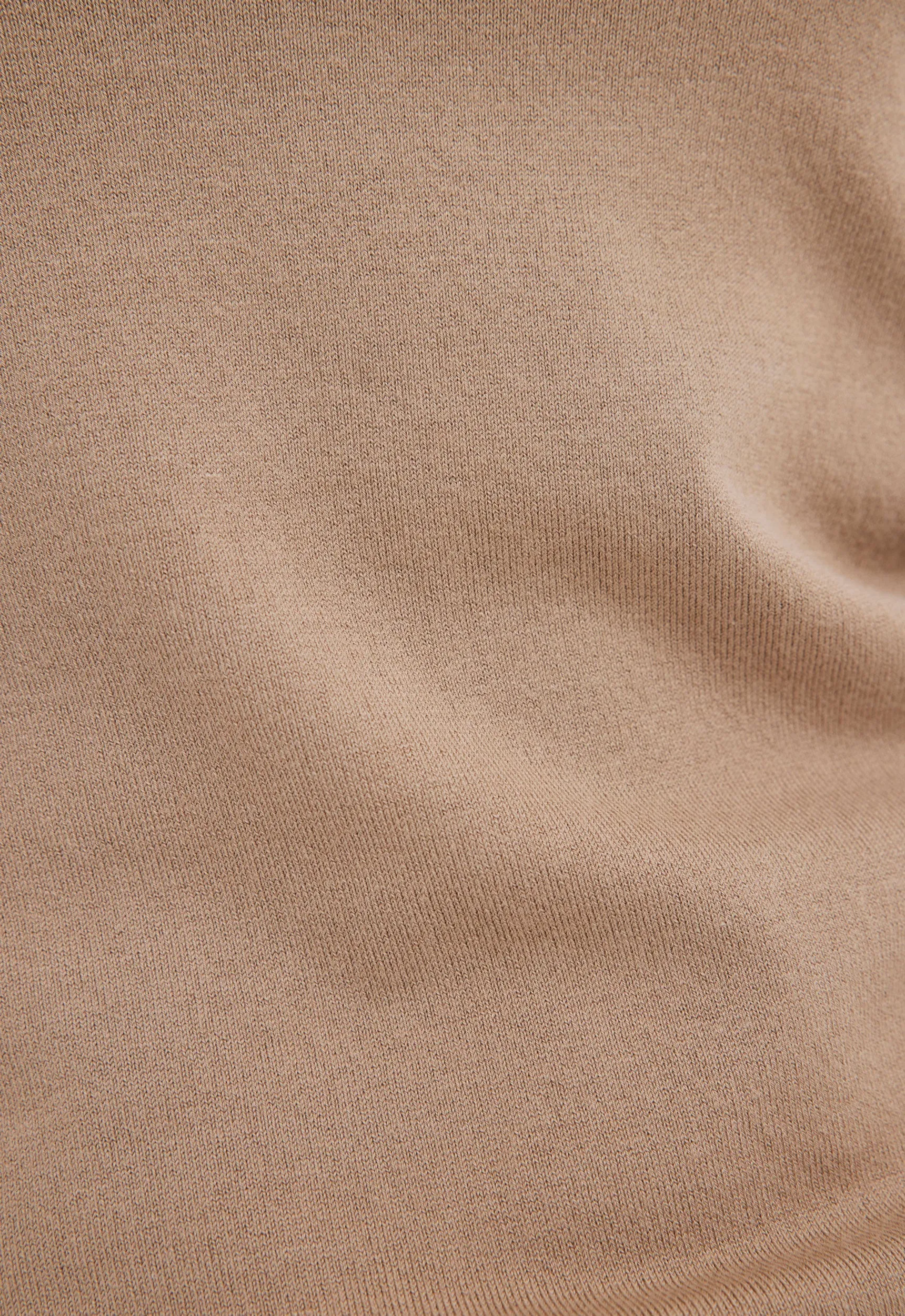 Maia Cotton Strapless Top - Upstate Tan