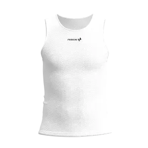 M's & W's Sleeveless Base Layer - White