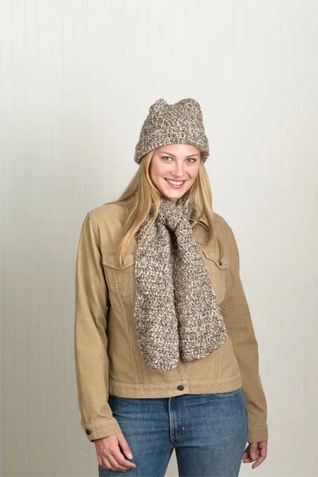 One Skein Hat and Scarf Pattern (Knit)