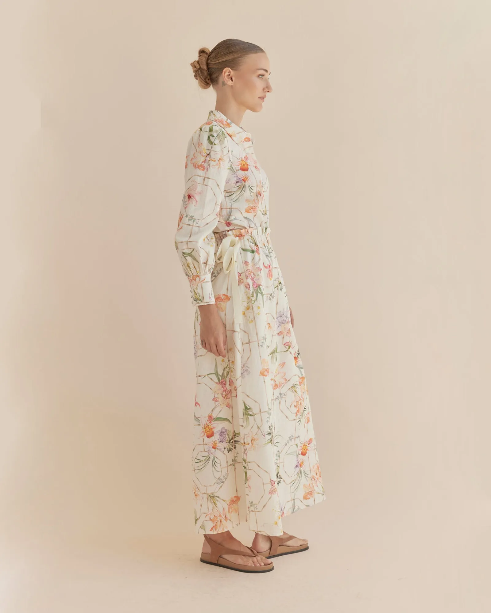 Orangerie Bow Detail Maxi Skirt