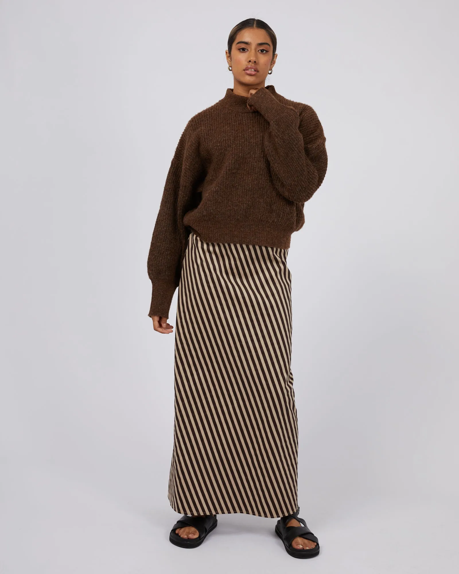 Reece Maxi Skirt Oatmeal