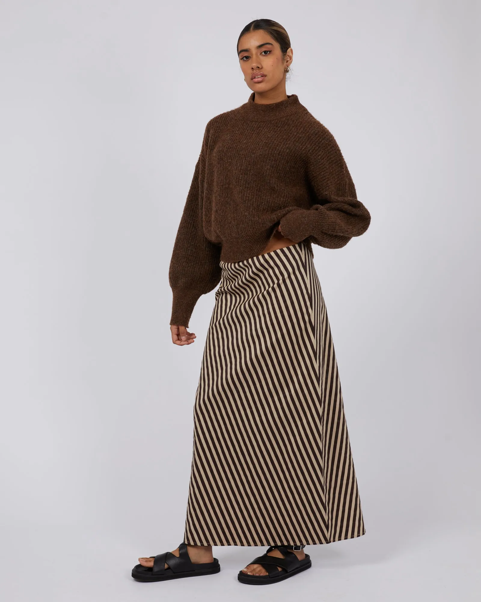 Reece Maxi Skirt Oatmeal