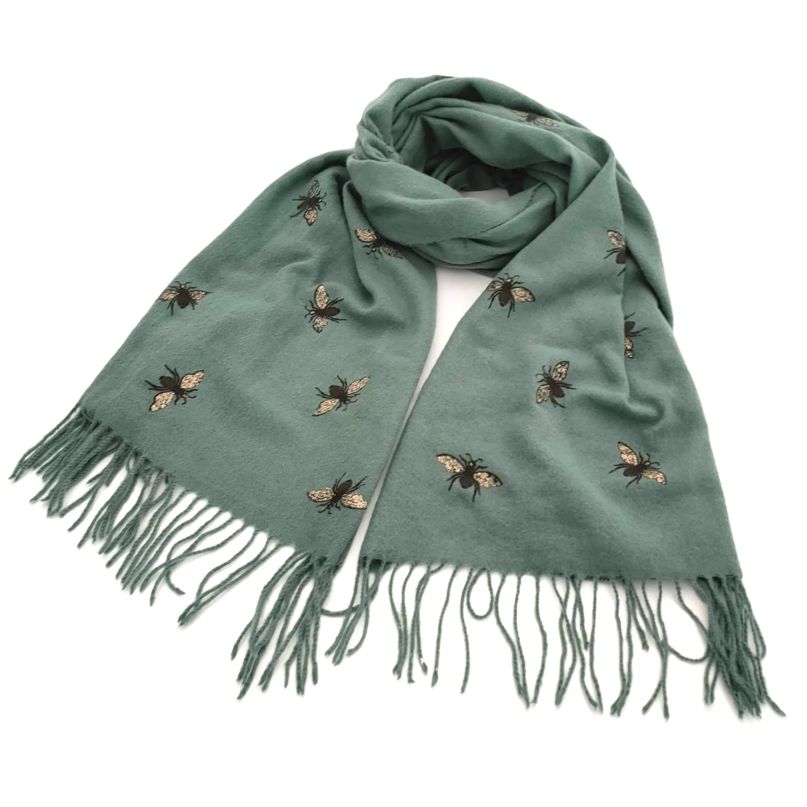 Remo - Glitter Bee Pashmina Style Scarf