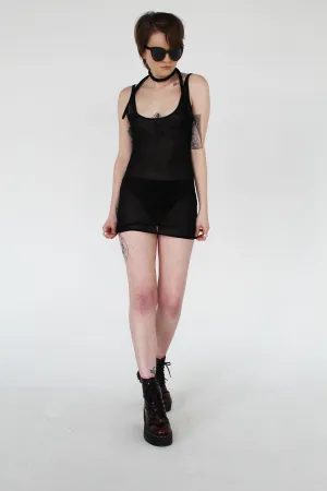 Rock n roll queen black mini set