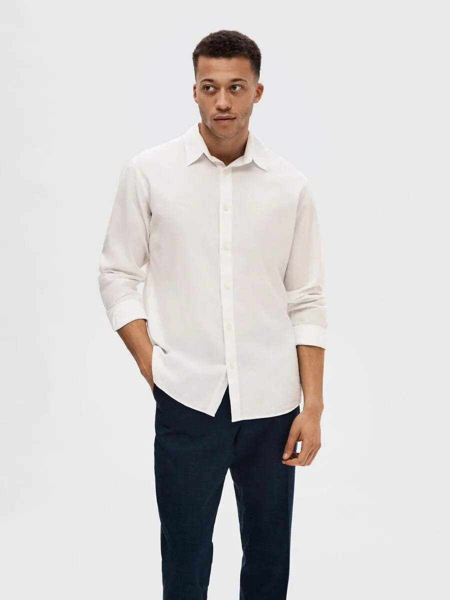SEL16078867 Slim Linen Sun Shirt