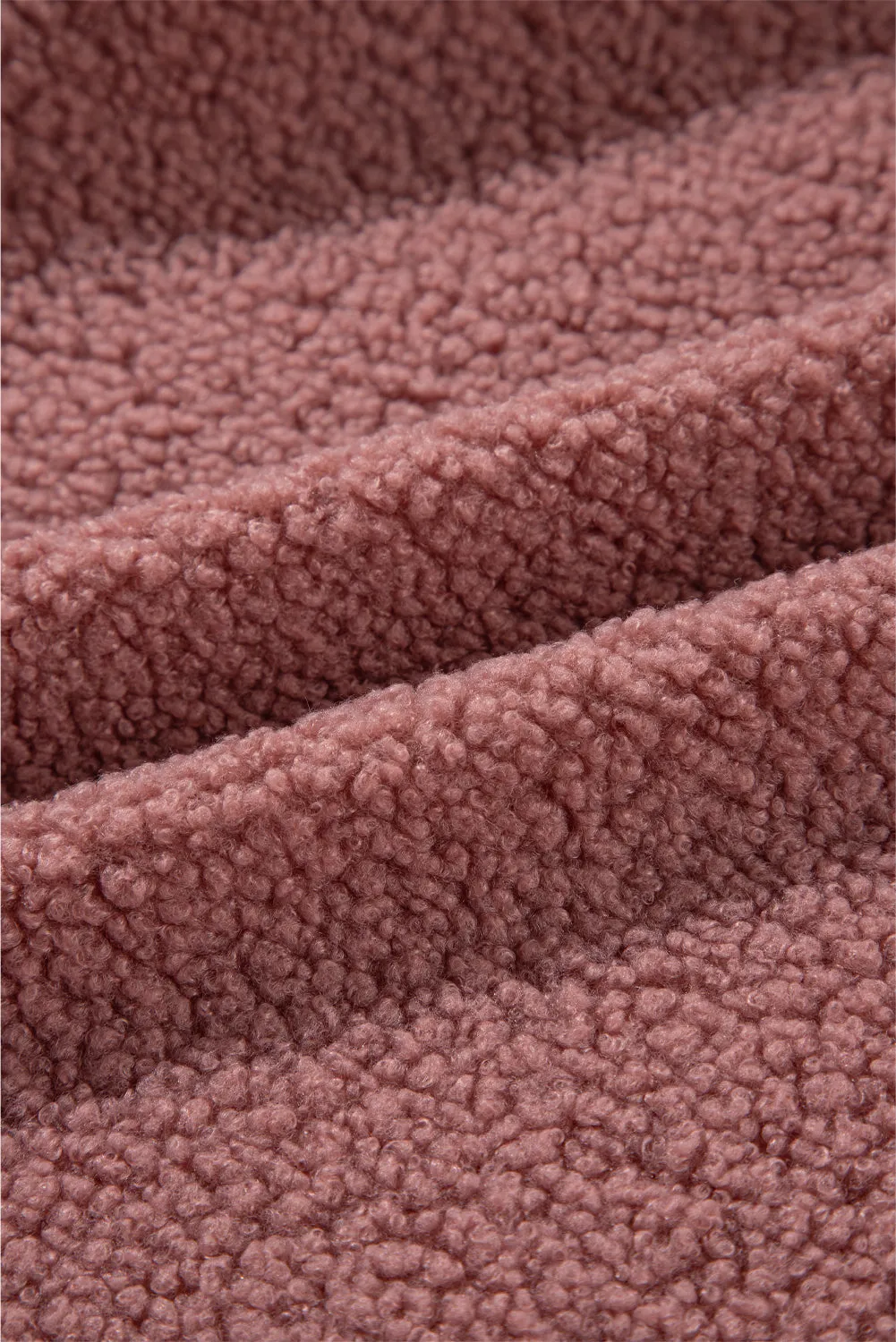 Sherpa Lace Patchwork Zip Up Jacket