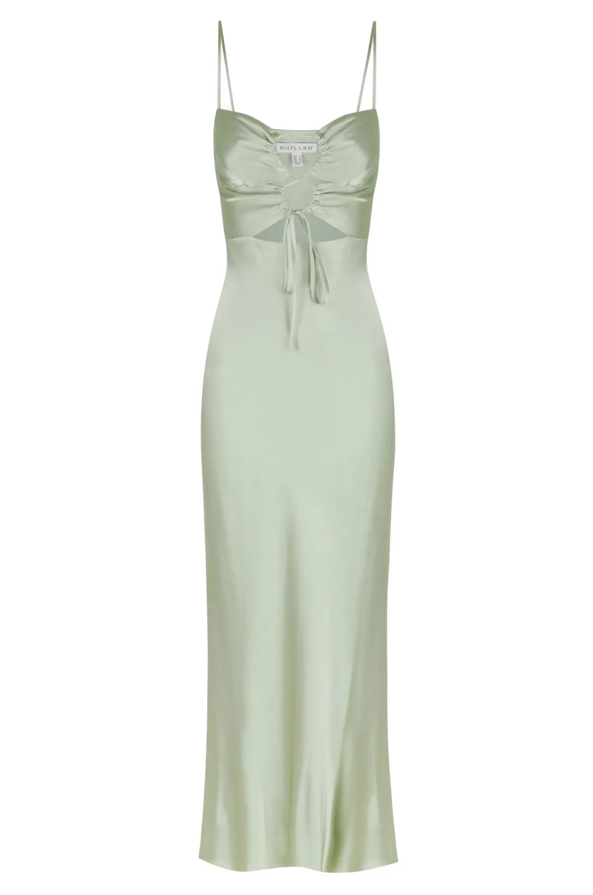 Shona Joy Felicity Lace Up Midi Dress