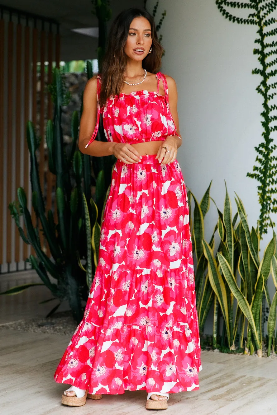 Springs In the Future Maxi Skirt