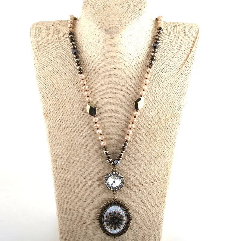 Stone Crystal Necklace