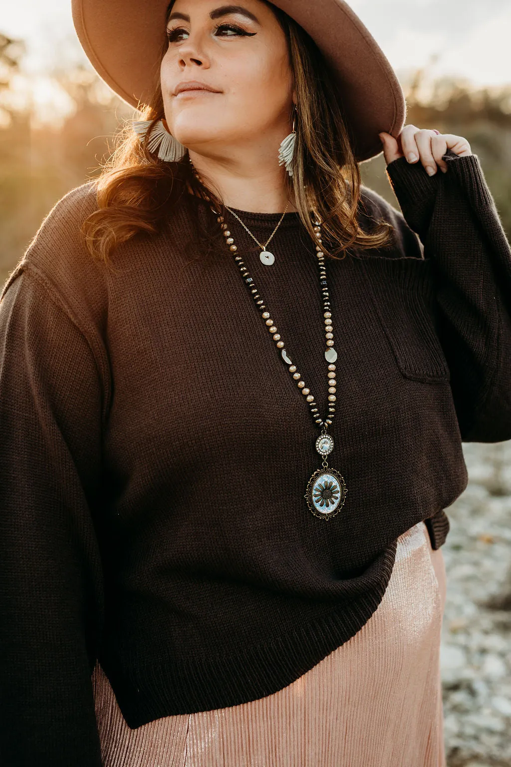 Stone Crystal Necklace