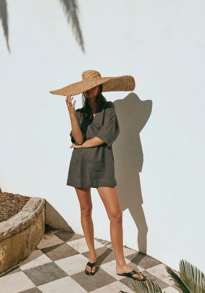 Summer Tunic - Charcoal
