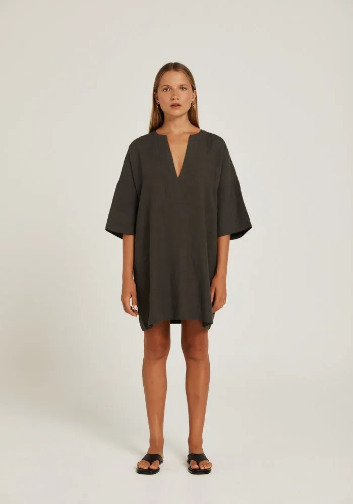 Summer Tunic - Charcoal
