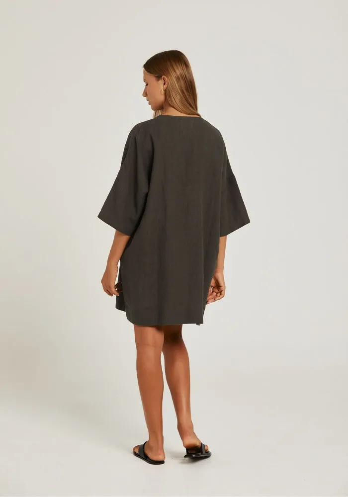 Summer Tunic - Charcoal