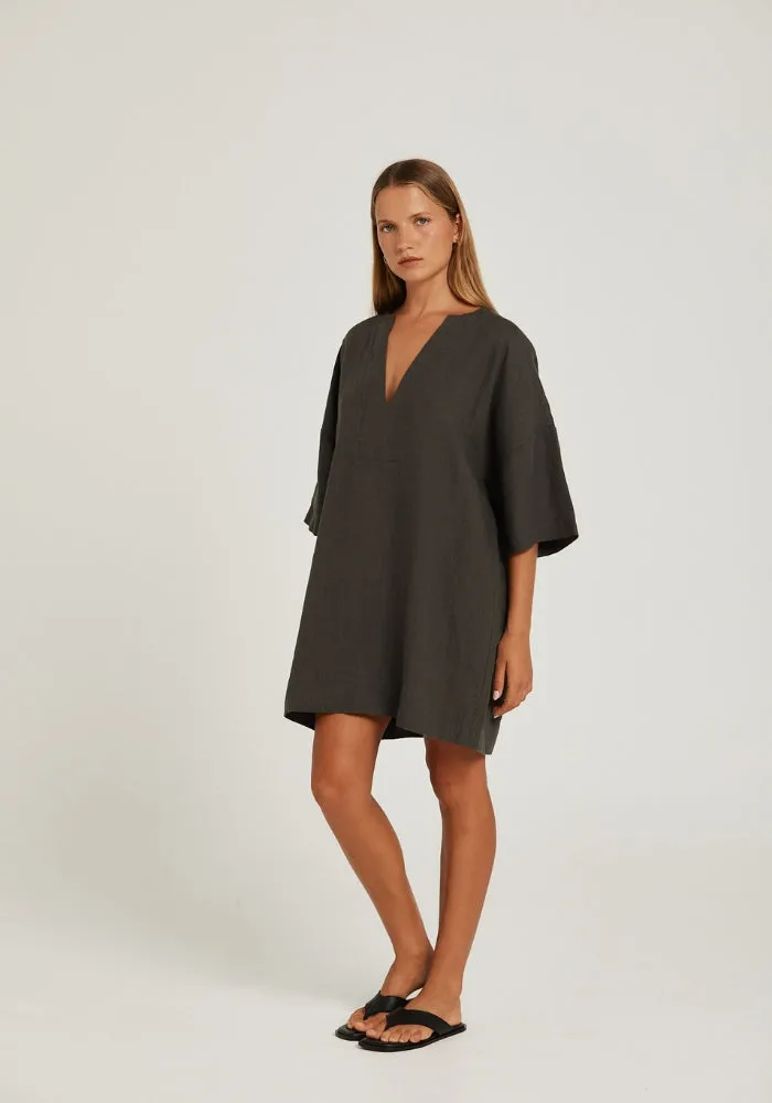 Summer Tunic - Charcoal