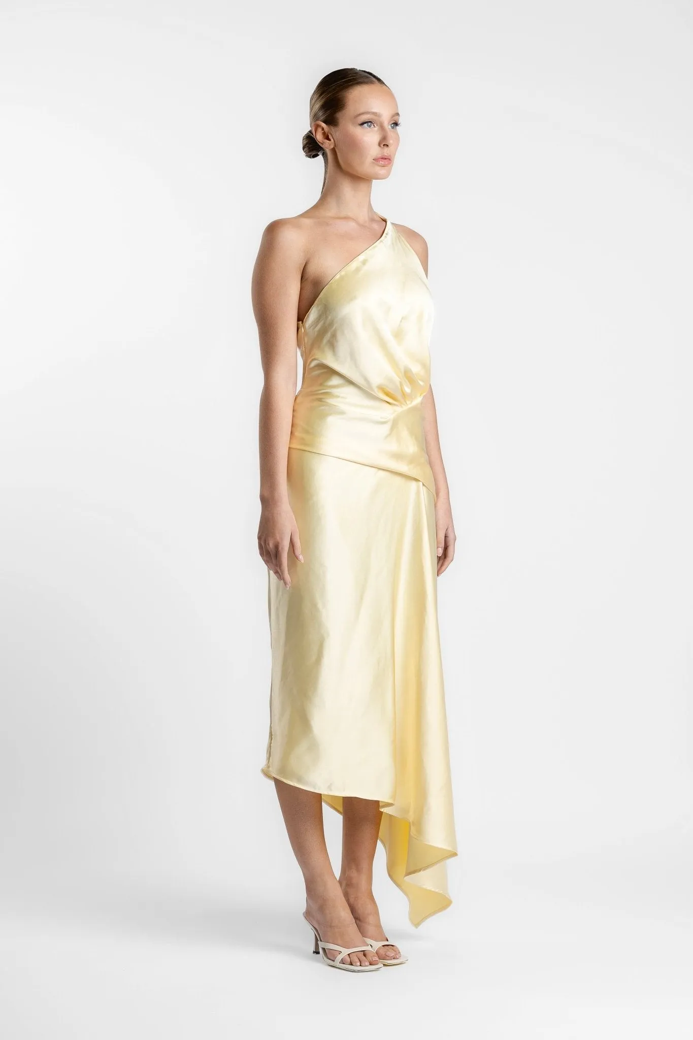 TEMPTATION DRESS IN PANACOTTA