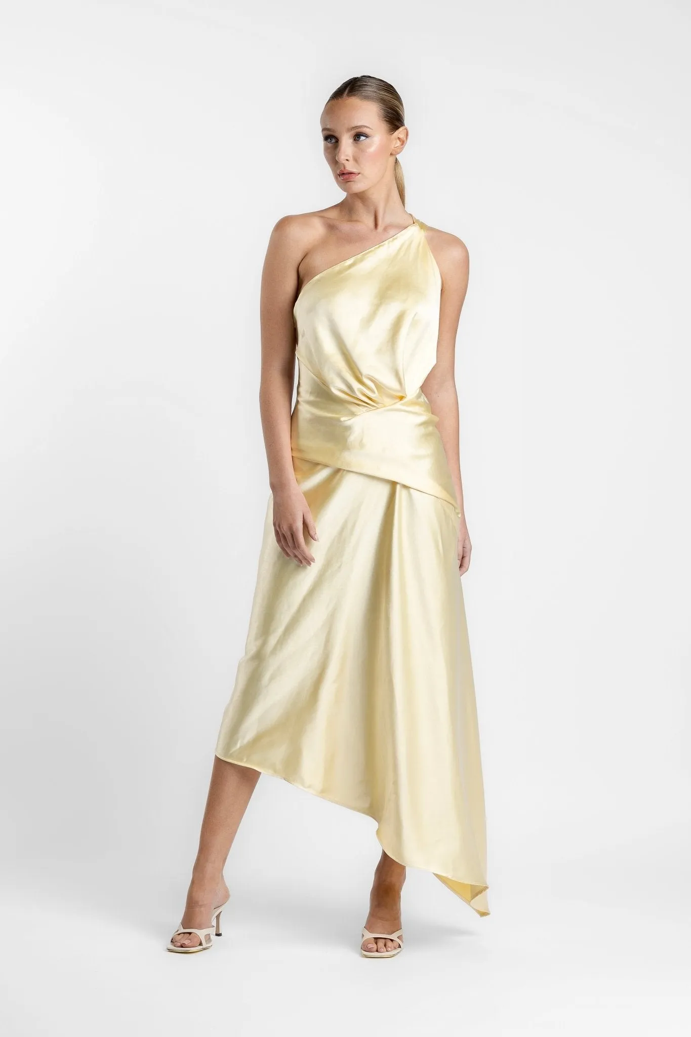 TEMPTATION DRESS IN PANACOTTA