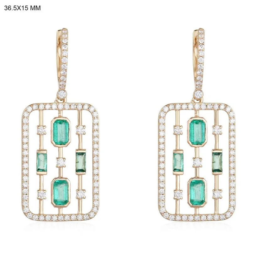 Timeless Radiance Diamond Drop Earrings